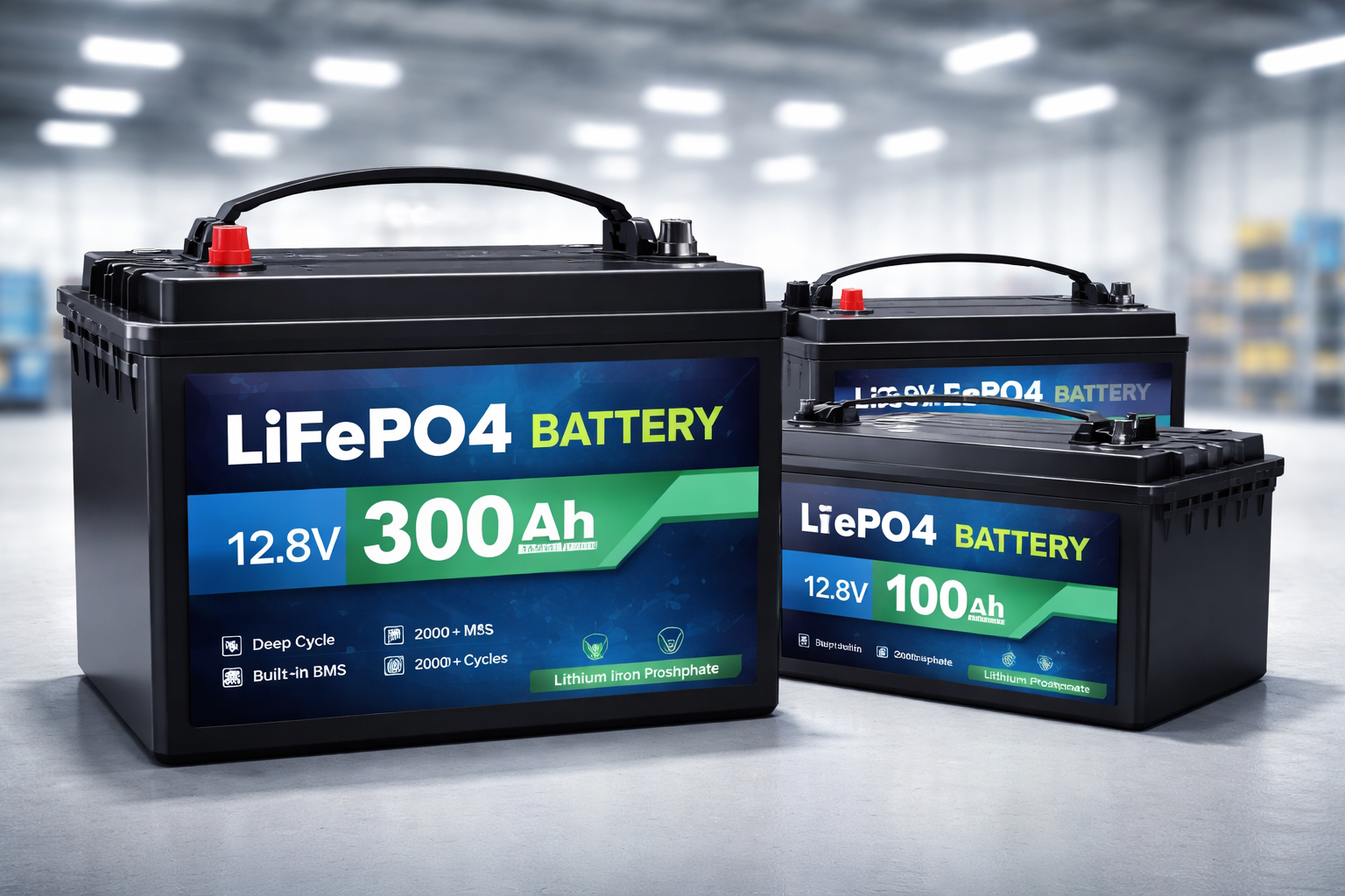 LiFePO4 batteries
