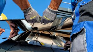 Group of Solar Installers